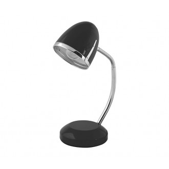 NOWODVORSKI 5828 | Pocatello Nowodvorski asztali lámpa 36cm kapcsoló flexibilis 1x E27 fekete, króm