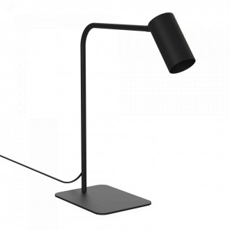 NOWODVORSKI 7706 | Mono-NW Nowodvorski asztali lámpa 40cm kapcsoló elforgatható alkatrészek 1x GU10 fekete