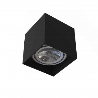 NOWODVORSKI 7790 | Cobble Nowodvorski mennyezeti lámpa kocka 1x GU10 / ES111 fekete