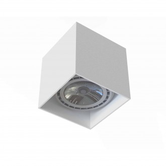 NOWODVORSKI 7791 | Cobble Nowodvorski mennyezeti lámpa kocka 1x GU10 / ES111 fehér