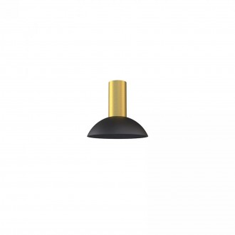 NOWODVORSKI 8036 | Nowodvorski-Cameleon Nowodvorski búra lámpa alkatrész - Hermanos GU10 fekete, sárgaréz