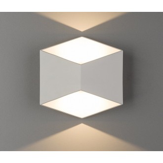 NOWODVORSKI 8143 | Triangles Nowodvorski fali lámpa 2x LED 800lm 3000K IP54 fehér