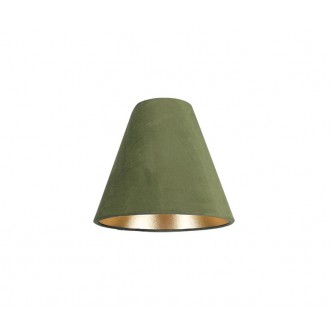 NOWODVORSKI 8503 | Nowodvorski-Cameleon Nowodvorski ernyő lámpa alkatrész - Cone E27 / GU10 / G9 zöld, arany