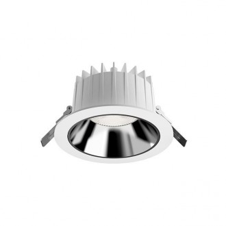 NOWODVORSKI 8771 | Kea Nowodvorski beépíthető lámpa kerek Ø165mm 1x LED 1850lm 3000K IP44/20 fehér, fekete
