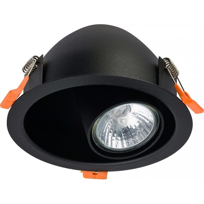 NOWODVORSKI 8826 | Dot Nowodvorski beépíthető lámpa elforgatható fényforrás 1x GU10 fekete
