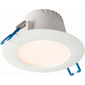 NOWODVORSKI 8992 | Helios-NW Nowodvorski beépíthető lámpa Ø102mm 1x LED 260lm 4000K IP44 fehér