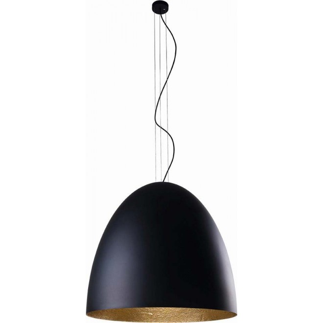 NOWODVORSKI 9026 | Egg Nowodvorski függeszték lámpa rövidíthető vezeték 7x E27 fekete, arany