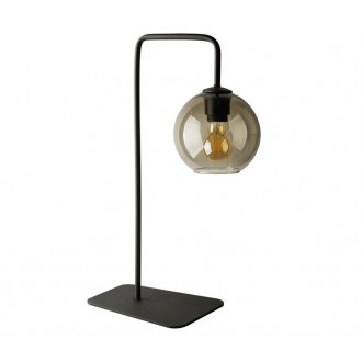 NOWODVORSKI 9308 | MonacoN Nowodvorski asztali lámpa 55cm kapcsoló 1x E27 fekete, füst