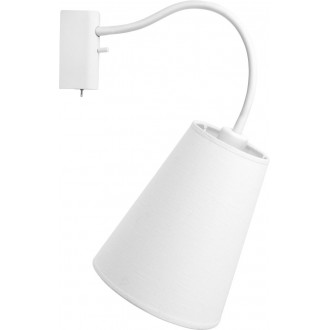NOWODVORSKI 9764 | Flex-Shade Nowodvorski falikar lámpa kapcsoló flexibilis 1x E27 fehér