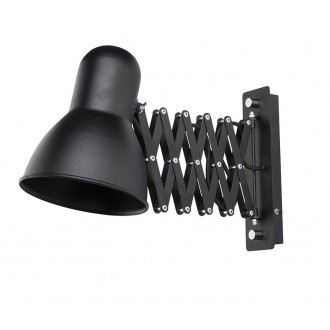NOWODVORSKI 9890 | Harmony Nowodvorski falikar lámpa kapcsoló elforgatható alkatrészek 1x E27 fekete, króm