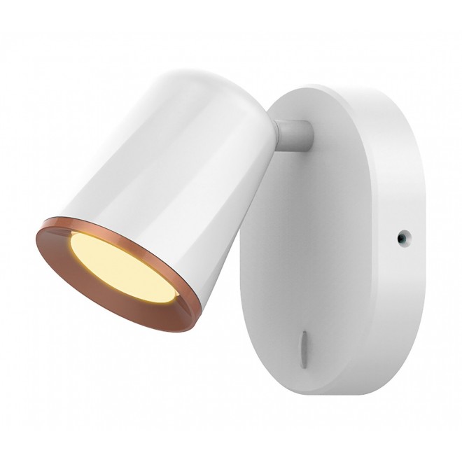 RABALUX 5045 | Solange Rabalux spot lámpa kapcsoló elforgatható alkatrészek 1x LED 380lm 3000K fehér, arany