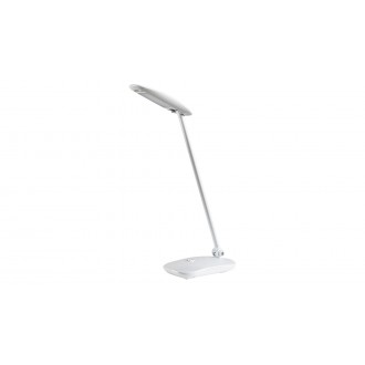 RABALUX 5733 | Norris Rabalux asztali lámpa 40cm érintőkapcsoló elforgatható alkatrészek, USB csatlakozó 1x LED 300lm 4000K fehér