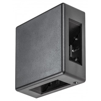 RABALUX 7317 | Lippa-RA Rabalux fali lámpa négyzet 1x LED 190lm 3000K IP54 fekete