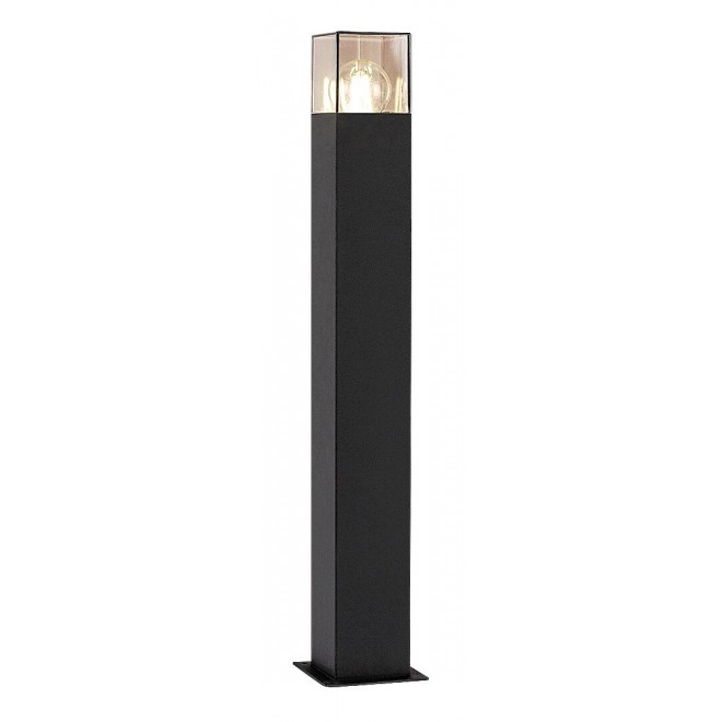 RABALUX 77082 | Loanda Rabalux álló lámpa 65cm 1x E27 IP54 fekete, füst