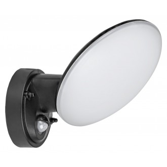 RABALUX 8135 | Varna Rabalux falikar lámpa mozgásérzékelő UV álló műanyag 1x LED 720lm 4000K IP54 UV fekete, fehér