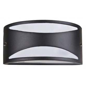 RABALUX 8359 | Manhattan Rabalux fali lámpa UV álló műanyag 1x E27 IP54 UV matt fekete