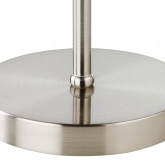REDO 01-1152 SN | Piccadilly-RD Redo asztali lámpa 28,6cm vezeték kapcsoló 1x E27 szatén nikkel