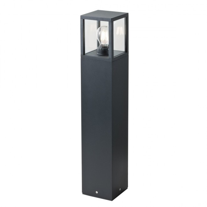 REDO 9110 | Vitra-RD Redo álló lámpa 65cm 1x E27 IP54 matt fekete, áttetsző