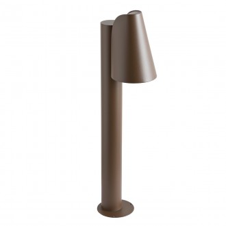 REDO 9532 | Alvar Redo álló lámpa 80cm 1x GU10 IP44 sötétbarna, áttetsző