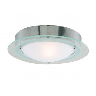 SEARCHLIGHT 3108CC | Bathroom Searchlight mennyezeti lámpa 1x E14 IP44 króm, átlátszó, savmart