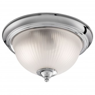 SEARCHLIGHT 4042 | American-Diner Searchlight mennyezeti lámpa 2x E14 IP44 szatén ezüst, fehér, opál