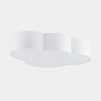 TK LIGHTING 1533 | Cloud Tk Lighting mennyezeti lámpa 4x E27 fehér