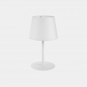 TK LIGHTING 2935 | Maja-White-TK Tk Lighting asztali lámpa 36cm 1x E27 fehér