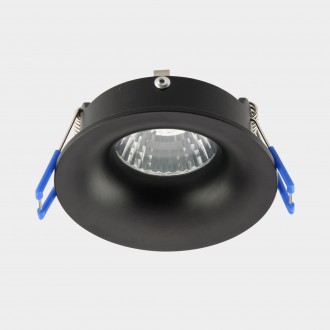 TK LIGHTING 3501 | Eye-TK Tk Lighting beépíthető lámpa Ø84mm 1x GU10 / MR16 IP44 fekete