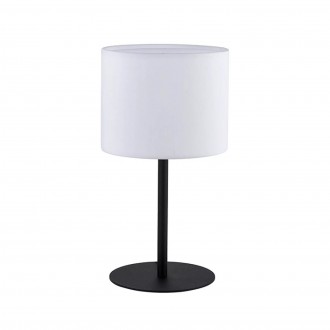 TK LIGHTING 5096 | Rondo-TK Tk Lighting asztali lámpa 37cm kapcsoló 1x E27 fehér