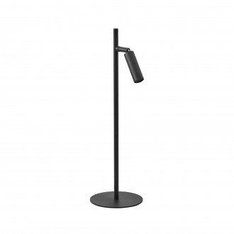 TK LIGHTING 5412 | Lagos Tk Lighting asztali lámpa 46cm kapcsoló elforgatható alkatrészek 1x G9 fekete