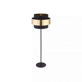 TK LIGHTING 5586 | Calisto-TK Tk Lighting álló lámpa 159cm kapcsoló 1x E27 fekete, arany