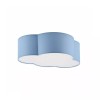 TK LIGHTING 6074 | Cloud Tk Lighting mennyezeti lámpa 2x E27 kék, fehér
