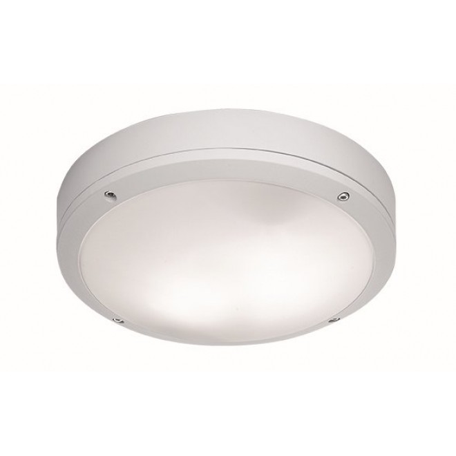 VIOKEF 4049201 | Leros Viokef mennyezeti lámpa 2x E27 IP44 fehér, opál