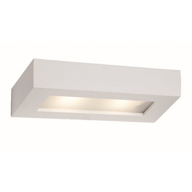 VIOKEF 4071700 | Ceramic-VI Viokef fali lámpa festhető 2x E14 fehér