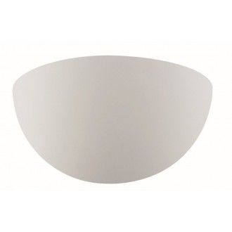 VIOKEF 4088400 | Ceramic-VI Viokef fali lámpa festhető 1x E27 fehér
