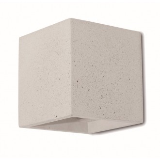 VIOKEF 4096902 | Concrete-VI Viokef fali lámpa 1x G9 fehér