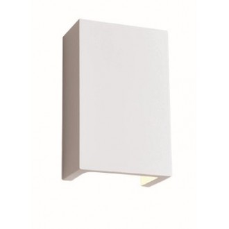 VIOKEF 4097100 | Ceramic-VI Viokef fali lámpa festhető 1x G9 fehér