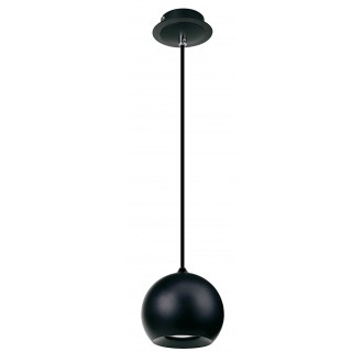 VIOKEF 4141400 | Ball-VI Viokef függeszték lámpa 1x GU10 fekete