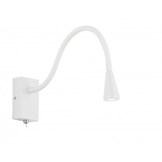 VIOKEF 4157501 | Koko Viokef falikar lámpa kapcsoló flexibilis 1x LED 240lm 3000K fehér