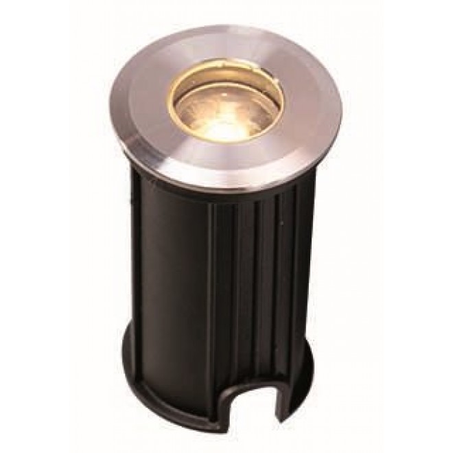 VIOKEF 4186700 | Lotus-VI Viokef beépíthető lámpa Ø42mm 1x LED 110lm 3200K IP67 ezüst, fekete